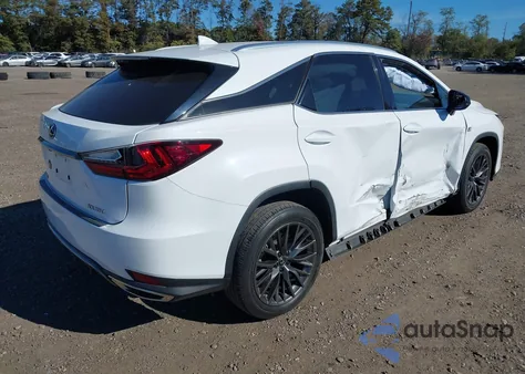 2021 Lexus Rx 350 F Sport Appearance из США, поврежденный, VIN 2T2SZMDAXMC281837